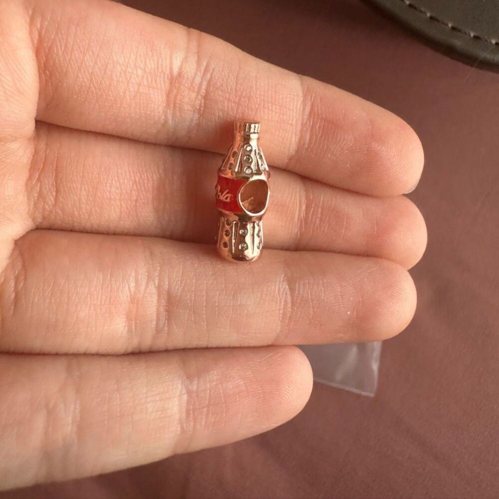 NWOT CocaCola Pandora Fit Silver 925 Charm - Picture 4 of 16